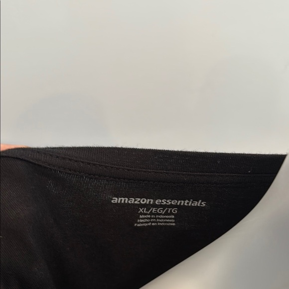 Amazon Essentials XL Stretchy Lounge Comfy Black V-Neck Swing Dress - Picture 7 of 10